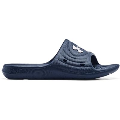 Under Armour UA M Locker IV SL Tongs pour hommes, sandales de sport à séchage rapide, sandales antidérapantes avec rembourrage, Bleu, 40 EU - Publicité Under Armour UA M Locker IV SL Tongs pour hommes, sandales de sport à séchage rapide, sandales antidérapantes avec rembourrage, Bleu, 40 EU - Publicité