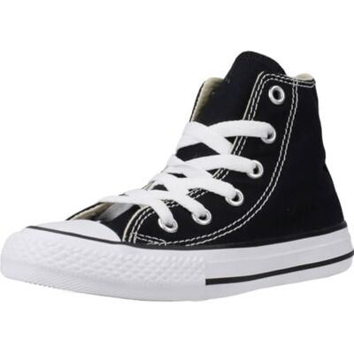 Converse Mixte Enfant Youths Chuck Taylor All Star Hi Sneaker, Noir, 28.5 EU - Publicité Converse Mixte Enfant Youths Chuck Taylor All Star Hi Sneaker, Noir, 28.5 EU - Publicité
