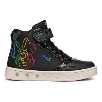 Geox - Skylin Junior - Noir - LED - Chaussures - Publicité Geox - Skylin Junior - Noir - LED - Chaussures - Publicité