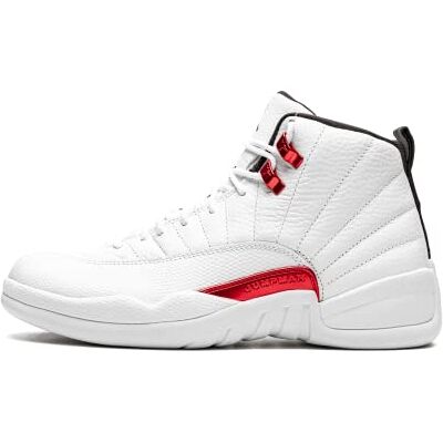Nike Jordan Air 12 Retro 130690-113 Chaussures pour homme Blanc/bleu français/argent métallisé/rouge Varsity, blanc, 43 EU - Publicité Nike Jordan Air 12 Retro 130690-113 Chaussures pour homme Blanc/bleu français/argent métallisé/rouge Varsity, blanc, 43 EU - Publicité
