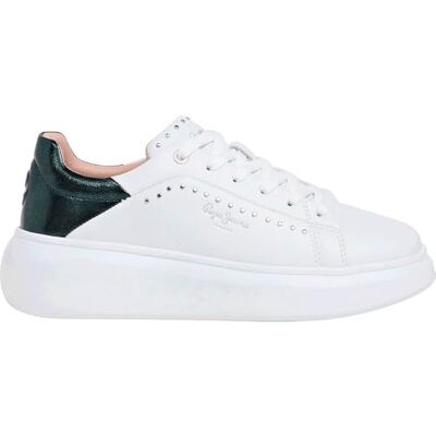 Pepe Jeans Femme Yara Choice W Sneak, Vert Esmeralda, 39 EU - Publicité Pepe Jeans Femme Yara Choice W Sneak, Vert Esmeralda, 39 EU - Publicité