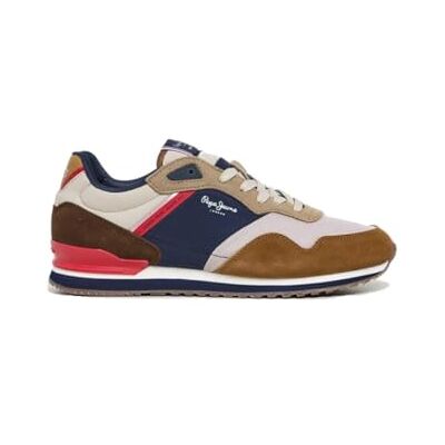 Pepe Jeans Mixte London Life M Sneaker, Tobacco, 40 EU - Publicité Pepe Jeans Mixte London Life M Sneaker, Tobacco, 40 EU - Publicité