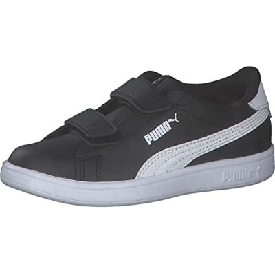 Baskets en cuir Puma pour bébé - Noires - Mode décontractée - Publicité Baskets en cuir Puma pour bébé - Noires - Mode décontractée - Publicité