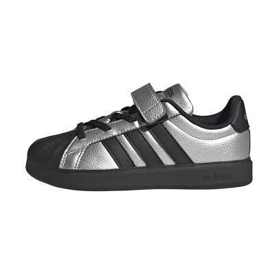 Adidas Mixte Enfant Streettalk Junior Shoes, Silver met./Core Black/Silver met., 36 EU - Publicité Adidas Mixte Enfant Streettalk Junior Shoes, Silver met./Core Black/Silver met., 36 EU - Publicité