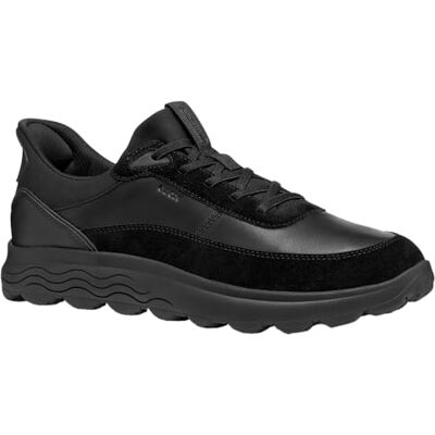 Geox U SPHERICA Plus A Baskets pour Homme, Noir, Taille 45 UE, Noir, 45 EU - Publicité Geox U SPHERICA Plus A Baskets pour Homme, Noir, Taille 45 UE, Noir, 45 EU - Publicité