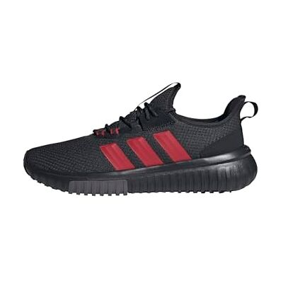 Adidas Homme Kaptir 4.0 Shoes, Core Black/Better Scarlet/Carbon, 46 EU - Publicité Adidas Homme Kaptir 4.0 Shoes, Core Black/Better Scarlet/Carbon, 46 EU - Publicité
