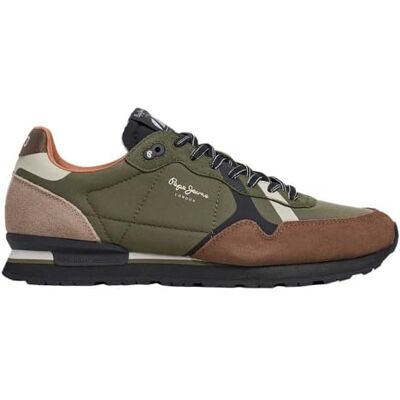 Pepe Jeans - PMS40007 Brit Road Leather Sneakers - brun - Sneakers - Publicité Pepe Jeans - PMS40007 Brit Road Leather Sneakers - brun - Sneakers - Publicité