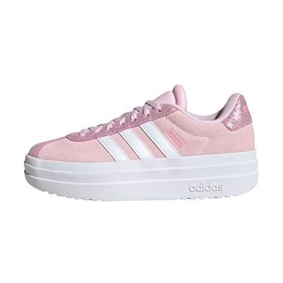 Adidas Mixte Enfant VL Court Bold Shoes Junior, Clear Pink/Cloud White/Bliss Pink, 36 2/3 EU - Publicité Adidas Mixte Enfant VL Court Bold Shoes Junior, Clear Pink/Cloud White/Bliss Pink, 36 2/3 EU - Publicité