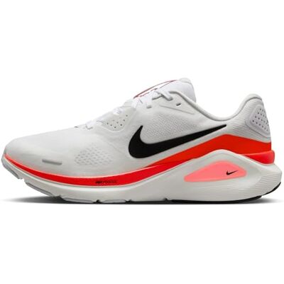 Nike Baskets Structure 26 pour Homme, Blanc/Noir/Pourpre Vif/poussière de Photon, 41 EU - Publicité Nike Baskets Structure 26 pour Homme, Blanc/Noir/Pourpre Vif/poussière de Photon, 41 EU - Publicité