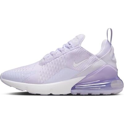 Nike Baskets Air Max 270 pour Femme, Améthyste Tint White Améthyste T, 37.5 EU - Publicité Nike Baskets Air Max 270 pour Femme, Améthyste Tint White Améthyste T, 37.5 EU - Publicité