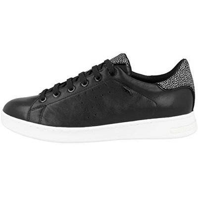 Geox Femme D Jaysen A Sneakers, Black, 37 EU - Publicité Geox Femme D Jaysen A Sneakers, Black, 37 EU - Publicité