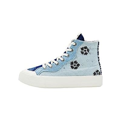 Desigual Femme Shoes_Crush High D, Bleu, 38 EU - Publicité Desigual Femme Shoes_Crush High D, Bleu, 38 EU - Publicité