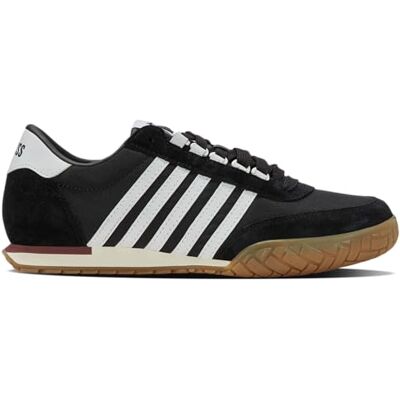 K-Swiss Homme Vintage Trainer T Basket, Noir/Blanc, 41.5 EU - Publicité K-Swiss Homme Vintage Trainer T Basket, Noir/Blanc, 41.5 EU - Publicité