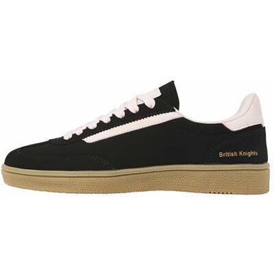 BK British Knights British Knights Femme Revival Basket, Noir, Rose pâle, 40 EU - Publicité BK British Knights British Knights Femme Revival Basket, Noir, Rose pâle, 40 EU - Publicité