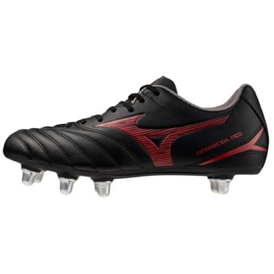 Mizuno Monarcida Neo III Rugby Si, Chaussures de Rugby Unisexe-Adulte, Noir et rouge., 39 EU - Publicité Mizuno Monarcida Neo III Rugby Si, Chaussures de Rugby Unisexe-Adulte, Noir et rouge., 39 EU - Publicité