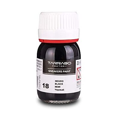 Tarrago - Sneakers Paint - Noir - 25ml - Peinture - Publicité Tarrago - Sneakers Paint - Noir - 25ml - Peinture - Publicité