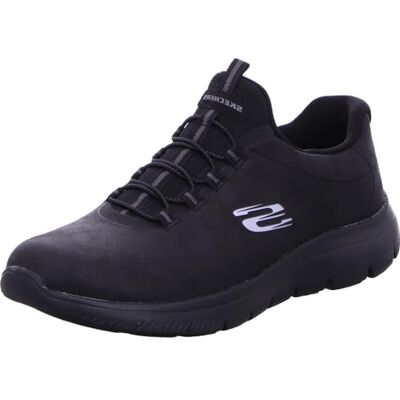 Skechers - ITZ Bazik 88888301-BBK - Noir - Sneakers - Publicité Skechers - ITZ Bazik 88888301-BBK - Noir - Sneakers - Publicité