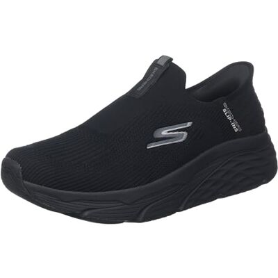 Skechers Homme Max Cushioning Slip-ins-Athletic Slip-on Running Walking Shoes with Memory Foam Sneakers,Sports, Black, 45 EU - Publicité Skechers Homme Max Cushioning Slip-ins-Athletic Slip-on Running Walking Shoes with Memory Foam Sneakers,Sports, Black, 45 EU - Publicité