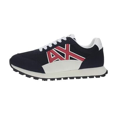 Armani Exchange - Echo Suede Mesh Nylon Trainer - Shoes - Publicité Armani Exchange - Echo Suede Mesh Nylon Trainer - Shoes - Publicité