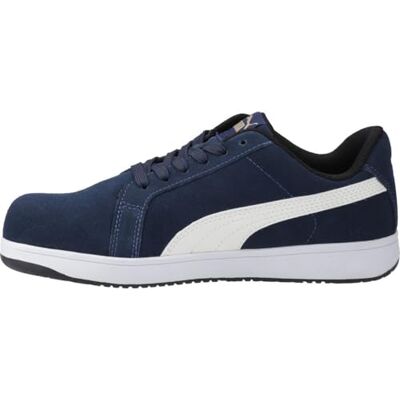 PUMA Chaussures de sécurité Iconic Suede S1PL Noires - Publicité PUMA Chaussures de sécurité Iconic Suede S1PL Noires - Publicité