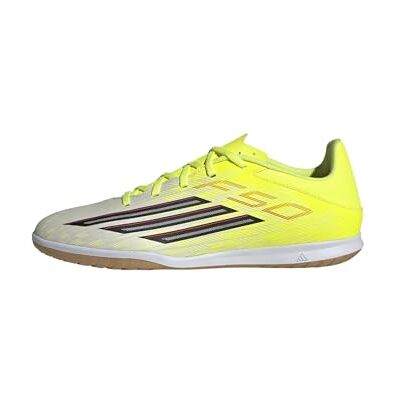 Adidas Mixte F50 Club Indoor Football Shoes, Team Solar Yellow 2/Core Black/Lucid Red, 46 2/3 EU - Publicité Adidas Mixte F50 Club Indoor Football Shoes, Team Solar Yellow 2/Core Black/Lucid Red, 46 2/3 EU - Publicité