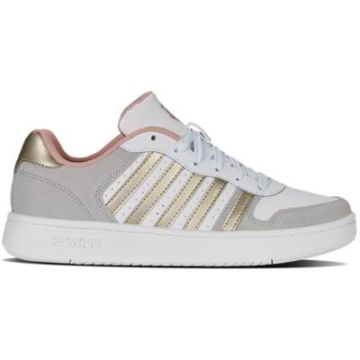 K-Swiss Baskets Court Palisades pour Femme, Gris VLT/CHMPGN/WHT, 39 EU, Gris VLT Chmpgn WHT, 39 EU - Publicité K-Swiss Baskets Court Palisades pour Femme, Gris VLT/CHMPGN/WHT, 39 EU, Gris VLT Chmpgn WHT, 39 EU - Publicité