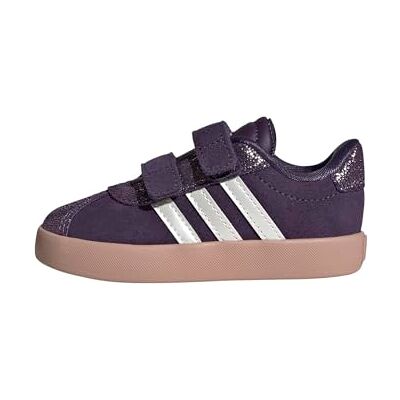 Adidas Mixte bébé VL Court 3.0 Shoes Infants, Aurora Plum/Zero Metalic/Pink Gum, 19 EU - Publicité Adidas Mixte bébé VL Court 3.0 Shoes Infants, Aurora Plum/Zero Metalic/Pink Gum, 19 EU - Publicité