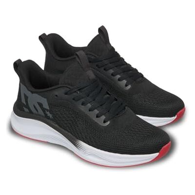 DCShoe Shoes Homme Roammax Basket, Noir/Rouge, 44.5 EU - Publicité DCShoe Shoes Homme Roammax Basket, Noir/Rouge, 44.5 EU - Publicité
