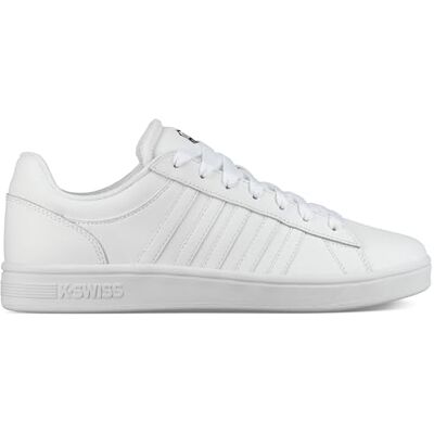 K-Swiss Court Winston - Baskets en cuir pour hommes, blanc, EU 45 - Publicité K-Swiss Court Winston - Baskets en cuir pour hommes, blanc, EU 45 - Publicité