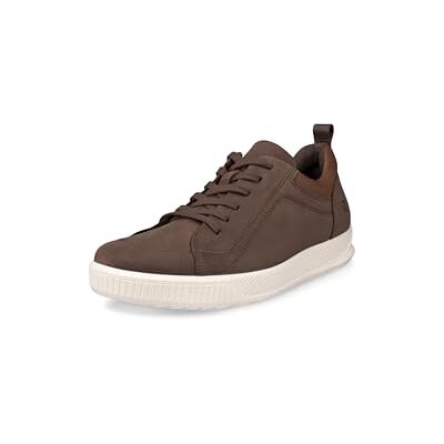 ECCO BYWAY Chaussures Homme Cuir Nubuck Marron Foncé - Sneakers - Publicité ECCO BYWAY Chaussures Homme Cuir Nubuck Marron Foncé - Sneakers - Publicité