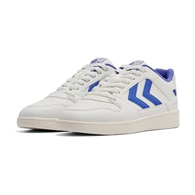 Hummel St. Power Play, Chaussures Unisexes pour Adulte, Blanc et Bleu, 43 EU, Blanc/Bleu, 43 EU - Publicité Hummel St. Power Play, Chaussures Unisexes pour Adulte, Blanc et Bleu, 43 EU, Blanc/Bleu, 43 EU - Publicité