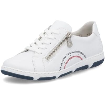 Rieker Chaussures à Lacets pour Femmes 42424, Pointure:39 EU, La Couleur:Blanc - Publicité Rieker Chaussures à Lacets pour Femmes 42424, Pointure:39 EU, La Couleur:Blanc - Publicité