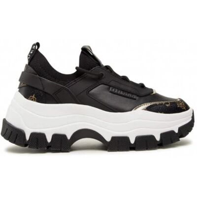 Guess SMF12-BLKBR BRAYDIN Sneakers Female Black Brown 39 - Publicité Guess SMF12-BLKBR BRAYDIN Sneakers Female Black Brown 39 - Publicité