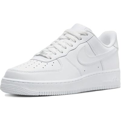 Nike Men's Shoe Air Force 1 '07, White/White, , 41 EU (8 US) - Publicité Nike Men's Shoe Air Force 1 '07, White/White, , 41 EU (8 US) - Publicité