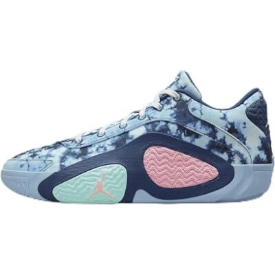 Nike Chaussures de basket-ball Tatum 2 Denim pour homme, Blue Void/Leche Blue/Tropical Twist, 44 EU - Publicité Nike Chaussures de basket-ball Tatum 2 Denim pour homme, Blue Void/Leche Blue/Tropical Twist, 44 EU - Publicité