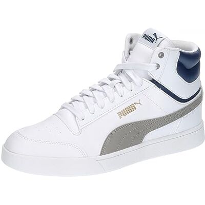 Puma - Shuffle Mid 38074815 - White - Hommes - Sneakers - Publicité Puma - Shuffle Mid 38074815 - White - Hommes - Sneakers - Publicité