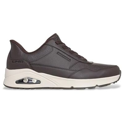 Skechers Banksia Luxe Slip Ins CHOC, Baskets Homme 43 EU - Publicité Skechers Banksia Luxe Slip Ins CHOC, Baskets Homme 43 EU - Publicité