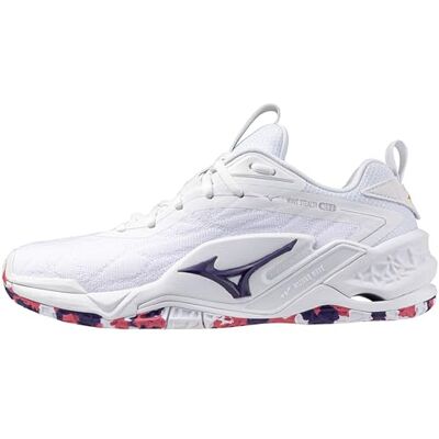 Mizuno - Wave Stealth Neo 2 - Blanc - 43 - Chaussures - Publicité Mizuno - Wave Stealth Neo 2 - Blanc - 43 - Chaussures - Publicité