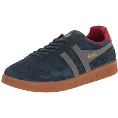 Gola Hurricane Suede Basket Homme Navy/Ash/Deep Red/Gum, 42 EU - Publicité Gola Hurricane Suede Basket Homme Navy/Ash/Deep Red/Gum, 42 EU - Publicité