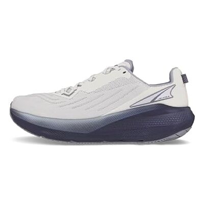 Altra FWD Via Chaussures blanches et bleues - Publicité Altra FWD Via Chaussures blanches et bleues - Publicité