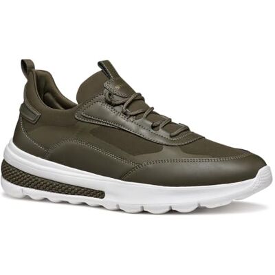 Geox Homme U SPHERICA Actif D Basket, Military, 46 EU - Publicité Geox Homme U SPHERICA Actif D Basket, Military, 46 EU - Publicité