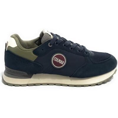 Colmar Mixte Travis Authentic Navy-Gray-Military Green 042 TG 40 Zapatillas - Publicité Colmar Mixte Travis Authentic Navy-Gray-Military Green 042 TG 40 Zapatillas - Publicité