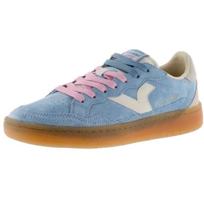 Victoria 1985 Baskets Unisexe Smash Daim & Pièces en Contraste & Semelle Caramel 8806107 pour Adulte Azul 37 - Publicité Victoria 1985 Baskets Unisexe Smash Daim & Pièces en Contraste & Semelle Caramel 8806107 pour Adulte Azul 37 - Publicité