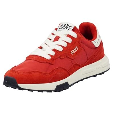 GANT Homme Youtron Basket, Lave Rouge, 43 EU - Publicité GANT Homme Youtron Basket, Lave Rouge, 43 EU - Publicité