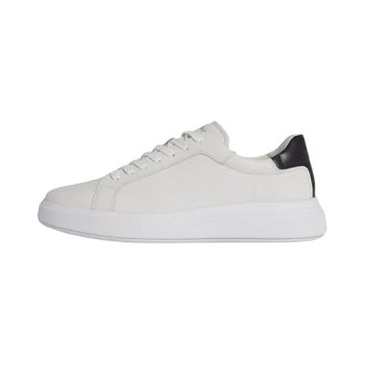 Calvin Klein JEANS Men's leather logo sneakers Number 43 - Publicité Calvin Klein JEANS Men's leather logo sneakers Number 43 - Publicité