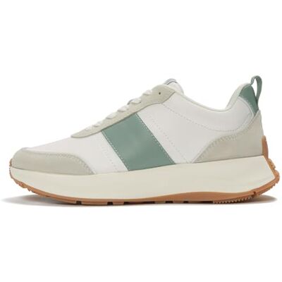 Fitflop F-Mode Flow Baskets Plates en Cuir et Daim pour Femme, Blanc/Vert Sauge, Pointure 39, Sauge givrée Blanche Urbaine, 40 EU - Publicité Fitflop F-Mode Flow Baskets Plates en Cuir et Daim pour Femme, Blanc/Vert Sauge, Pointure 39, Sauge givrée Blanche Urbaine, 40 EU - Publicité