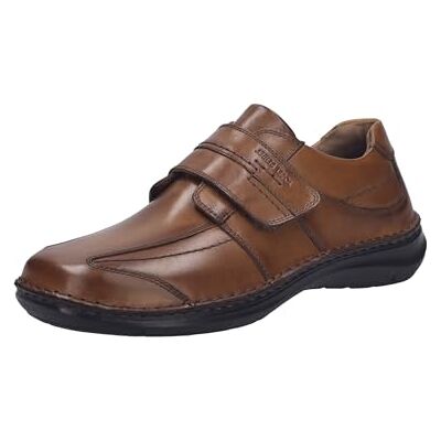 Josef Seibel Chaussures Velcro pour homme New Anvers 02, largeur K (extra large), semelle intérieure amovible, cognac, 43 EU X-Large - Publicité Josef Seibel Chaussures Velcro pour homme New Anvers 02, largeur K (extra large), semelle intérieure amovible, cognac, 43 EU X-Large - Publicité