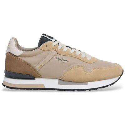 Pepe Jeans HAILON Basic M Sneak, Marron (Camel Beige), 39 EU - Publicité Pepe Jeans HAILON Basic M Sneak, Marron (Camel Beige), 39 EU - Publicité