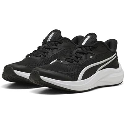 Puma Chaussures Skyrocket Lite 2 Enfant et Adolescent 38, Black White Silver Metallic - Publicité Puma Chaussures Skyrocket Lite 2 Enfant et Adolescent 38, Black White Silver Metallic - Publicité