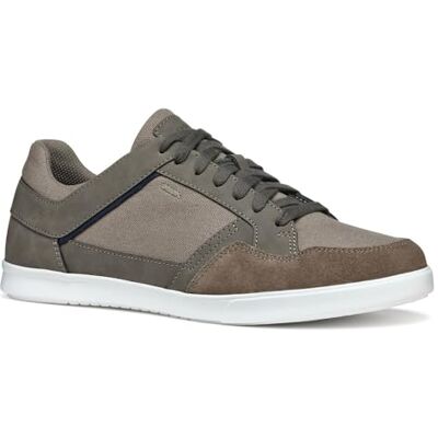 Geox Homme U WALEE B Basket, Dove Grey, 41 EU - Publicité Geox Homme U WALEE B Basket, Dove Grey, 41 EU - Publicité